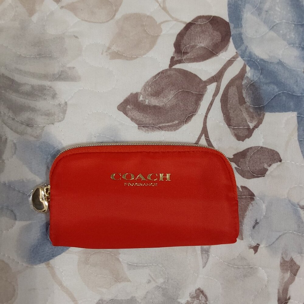 Coach Small Fragrance Pouch with Lipgloss